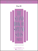 Second Book of Solos - Part II Vocal Solo & Collections sheet music cover